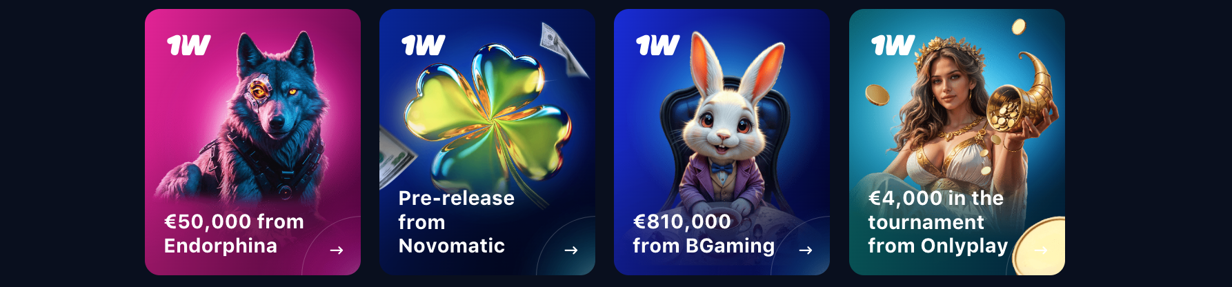 1win bónuszokkal